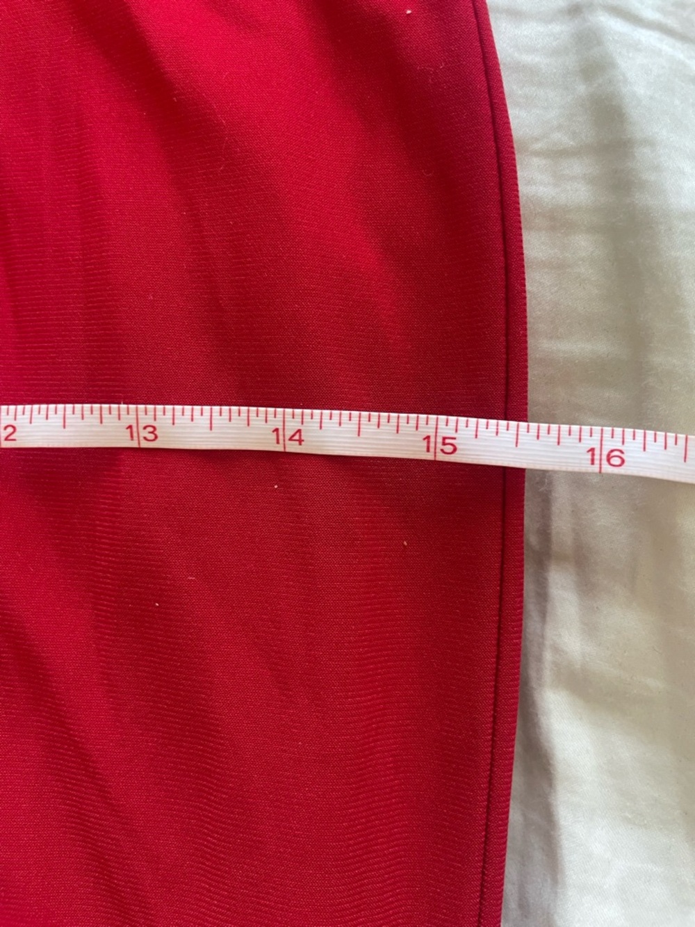 NWOT Xscape Red V-Neck Maxi Dress with Double Straps - Picture 4 of 5